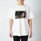 wakukira mai artの山羊座の女神 Regular Fit T-Shirt