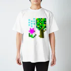R☆worldのチューリップと木 Regular Fit T-Shirt