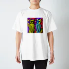 withCatsのこの猫たちはテレパシーでハモる Regular Fit T-Shirt