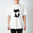 tomorebiの墨猫その2 Regular Fit T-Shirt