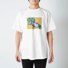 向井利元のじゃれ猫　カラフル Regular Fit T-Shirt