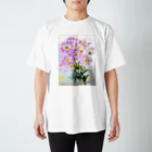 SUZURI.KEY-CHANの昼咲き月見草BF0902 Regular Fit T-Shirt