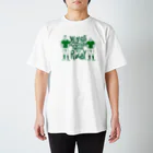 b.n.d [街中でもラグビーを！]バインドの北半球のラグビーが好き（shamrock） スタンダードTシャツ