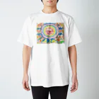 ART IS WELLの希望燦々図 スタンダードTシャツ