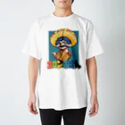 コロンボさんショップのコロンボさんシンプルTシャツ（藍色） Regular Fit T-Shirt