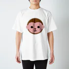 フォーヴァの干支丸-申-animal up-アニマルアップ- Regular Fit T-Shirt
