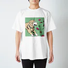 えんぴつのゴールデンレトリバー Regular Fit T-Shirt