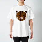 フォーヴァの干支丸-亥-animal up-アニマルアップ- Regular Fit T-Shirt