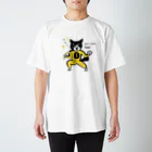 gogocats-shopのブルースニャー猫 スタンダードTシャツ