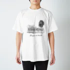 Too fool campers Shop!のSHIZENnoMORI02(黒文字) Regular Fit T-Shirt