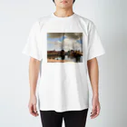 KATSUOBUSHIのフェルメール　デルフトの眺望 スタンダードTシャツ