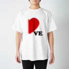 モルTの【suzuri店限定】ドットが♥　ラブラブ　VE　ペアルック Regular Fit T-Shirt