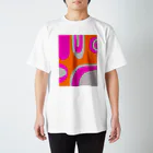 yumのオレンジピンク スタンダードTシャツ