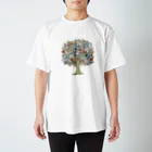 Wonder Bird Forestの不思議の森の大きな樹[WBF006] Regular Fit T-Shirt