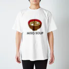 とりぷしんハウスのmiso soup Regular Fit T-Shirt