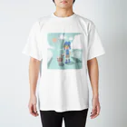 オポッサムのお店やさんの夏のお散歩 Regular Fit T-Shirt