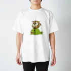 りっかのすきなもののなかよしワニとフクロウ Regular Fit T-Shirt