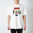 🌾お米戦隊マイマイマイ🍚【公式SHOP】の【地球市民の会コラボ】チャリティーTシャツ スタンダードTシャツ