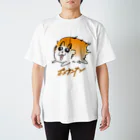 Ａ’ｚｗｏｒｋＳのらくがきポメラニアン（茶） Regular Fit T-Shirt