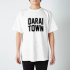 JIMOTOE Wear Local Japanの大洗町 OARAI TOWN スタンダードTシャツ