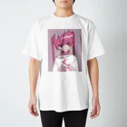 かやましそのいぬ　デス　桃×桃 Regular Fit T-Shirt