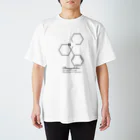 UserID_NameShopの【化学式】平和の薬と呼ばれた"PCP"で解離体験を日常に Regular Fit T-Shirt