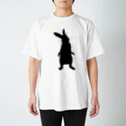 AngelRabbitsの立ち尽くすうさぎ スタンダードTシャツ