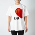 モルTの【suzuri店限定】光沢風でドットが♥　ラブラブ　LO　ペアルック  Regular Fit T-Shirt