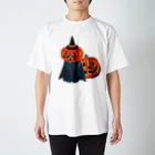 雑コラうちの子グッズのハロウィン犬🐶4 スタンダードTシャツ