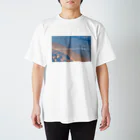 shun apparel shopのThere is always light behind the clouds. Regular Fit T-Shirt