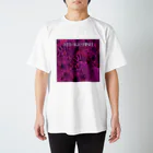 MiYoKa-BISHのShockingPink Zebra by MiYoKa-BISH Regular Fit T-Shirt