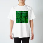 MiYoKa-BISHのLightGreen Zebra by MiYoKa-BISH スタンダードTシャツ