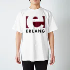 Erlang and Elixir shop by KRPEOのErlang logo Regular Fit T-Shirt