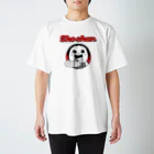 AKIRAMBOWのしょーちゃん じゅるり Red Black スタンダードTシャツ