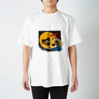 保護犬ティータのママのティーちゃんとディアナ Regular Fit T-Shirt