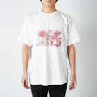 るーえるの空⭐︎の真っ赤な夢の花 Regular Fit T-Shirt