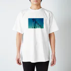 KAWANOのアオゾラヤシ Regular Fit T-Shirt