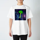 AI画家『Stable Diffusion』Shopのスペース・ブロッコリー🥦 スタンダードTシャツ