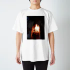 なつの薪窯の火 Regular Fit T-Shirt