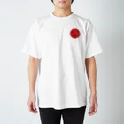 紫胡蝶の秋桜　Re（ワンポイント） Regular Fit T-Shirt