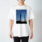 寝る煮るのLight+Pole Regular Fit T-Shirt