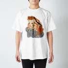 LalaHangeulのTOAD (ヒキガエル) 英字バージョン Regular Fit T-Shirt