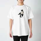 まきぼっくりのひょうきん猫カンタくん スタンダードTシャツ