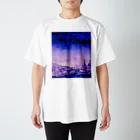 DAG's SHOPのミッドナイトブルーな風景 スタンダードTシャツ