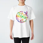 Ａ’ｚｗｏｒｋＳのらくがきネコ（グラデーション）  Regular Fit T-Shirt