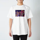 ちぃ散歩の朱夏向日葵 Kazue.Ikeda Regular Fit T-Shirt