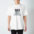 chicodeza by suzuriの503サバエラー Regular Fit T-Shirt