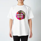 Kou's  Hachutoryの爬虫類Tシャツ　クレステッドゲッコーTシャツ Regular Fit T-Shirt