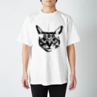 Nobigaoの合格猫 Regular Fit T-Shirt