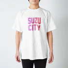 JIMOTOE Wear Local Japanの珠洲市 SUZU CITY スタンダードTシャツ